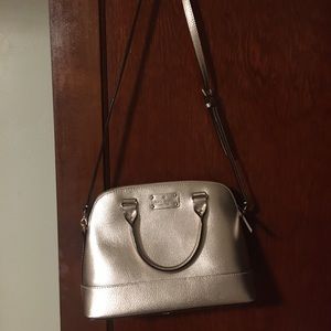 Gold Kate Spade purse